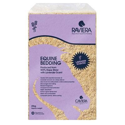 Raviera Rape Straw Bedding with Lavender | Calming Horse Bedding