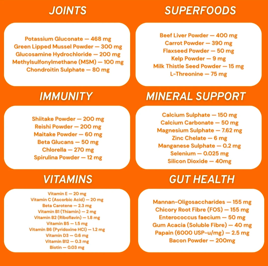 Canine Prime 40-in-1 Superfood-Ergänzung für Hunde