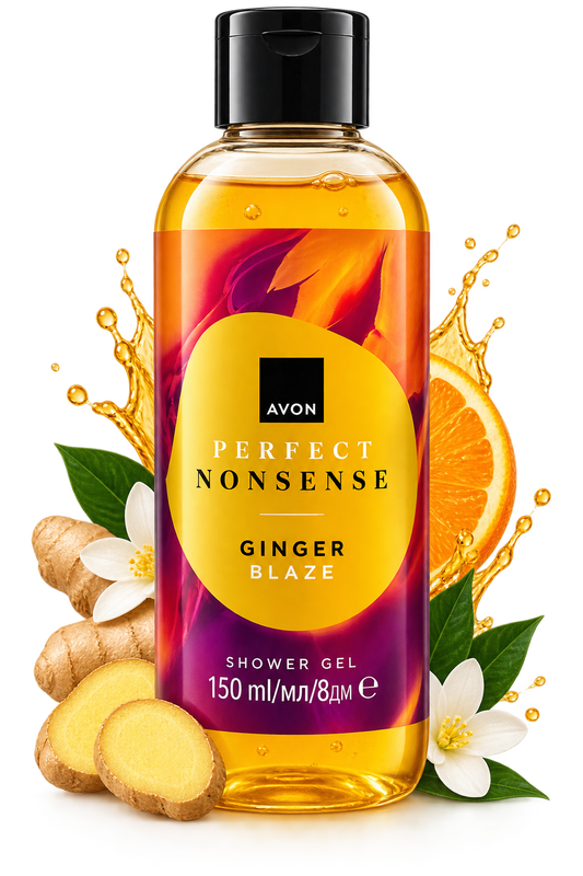 Avon Perfect Nonsense Ginger Blaze Shower Gel 150ml