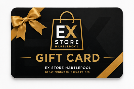 Ex store Hartlepool gift cards.