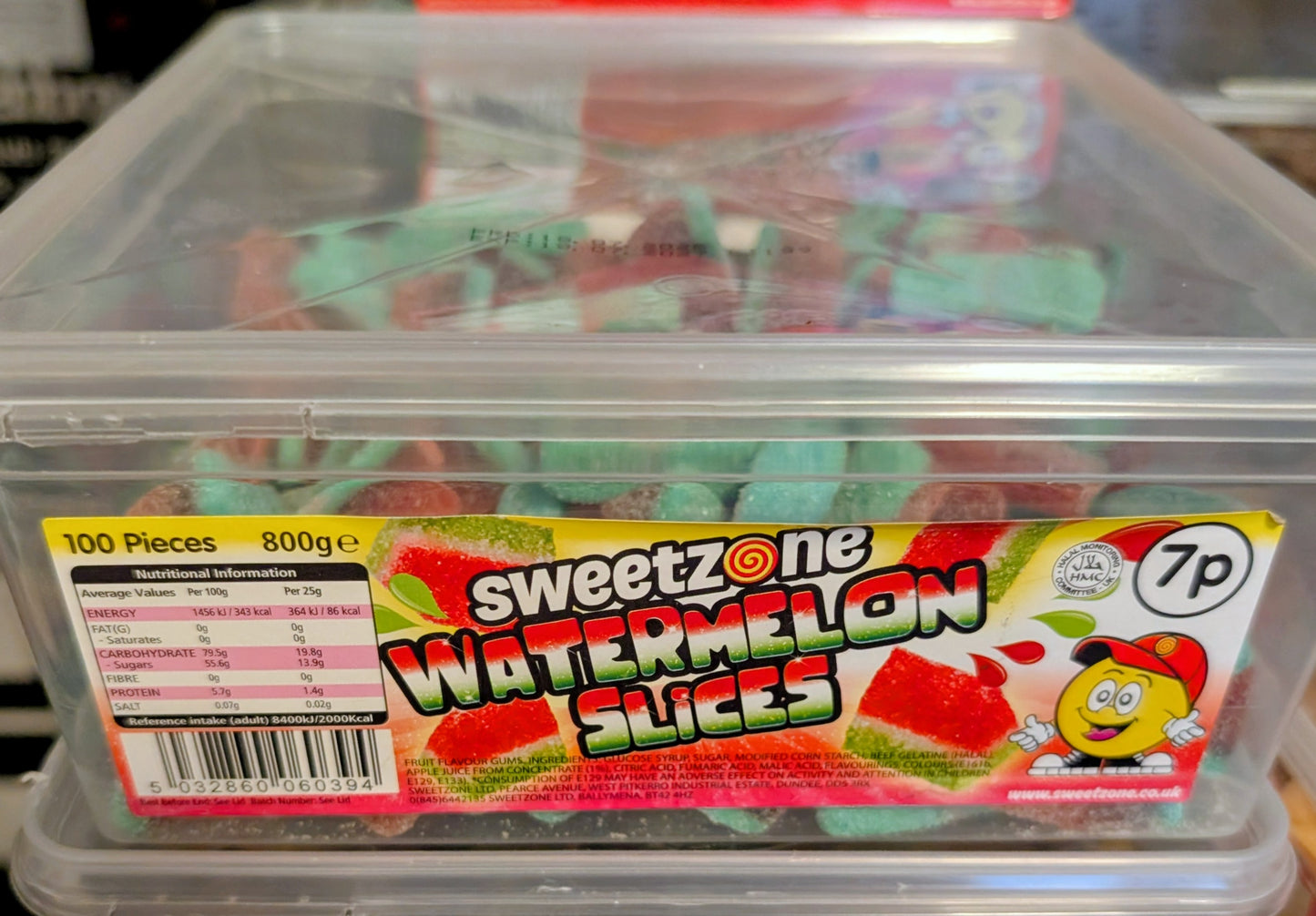 Sweetzone Wassermelonen-Scheiben – 800g Dose (100 Stück)