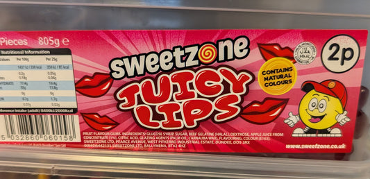 Sweetzone Juicy Lips Tub – 350 Pieces 💋🍬