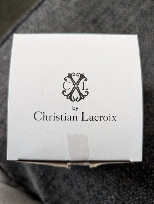Christian Lacroix Ladies Watch – Gold Dial & Blue Leather Strap
