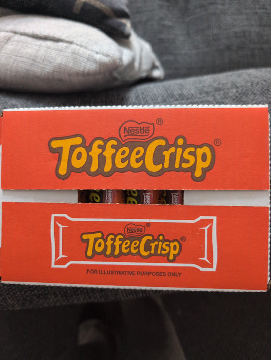 Nestlé Toffee Crisp Chocolate Bars – Box of 24