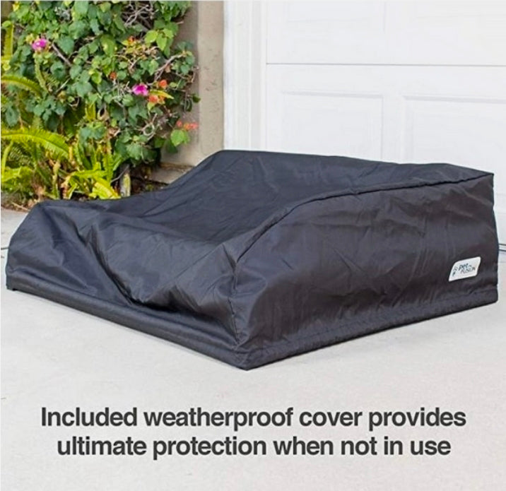 PetFusion Elevated Outdoor Dog Bed – Extra Large | Breathable, Waterproof & Orthopedic