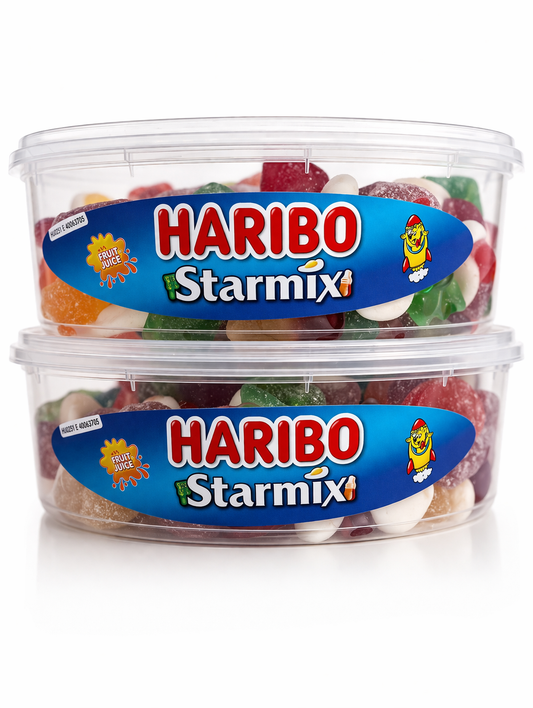 Haribo Starmix Tub – Pick & Mix Assorted Gummy Sweets