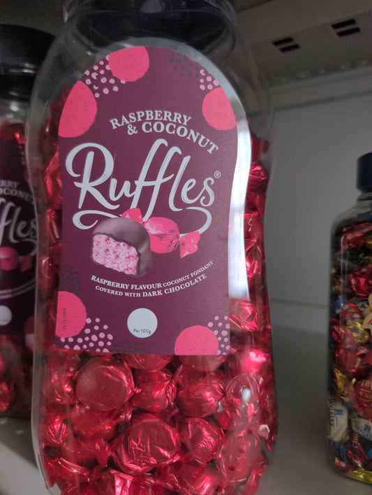 Raspberry & Coconut Ruffles