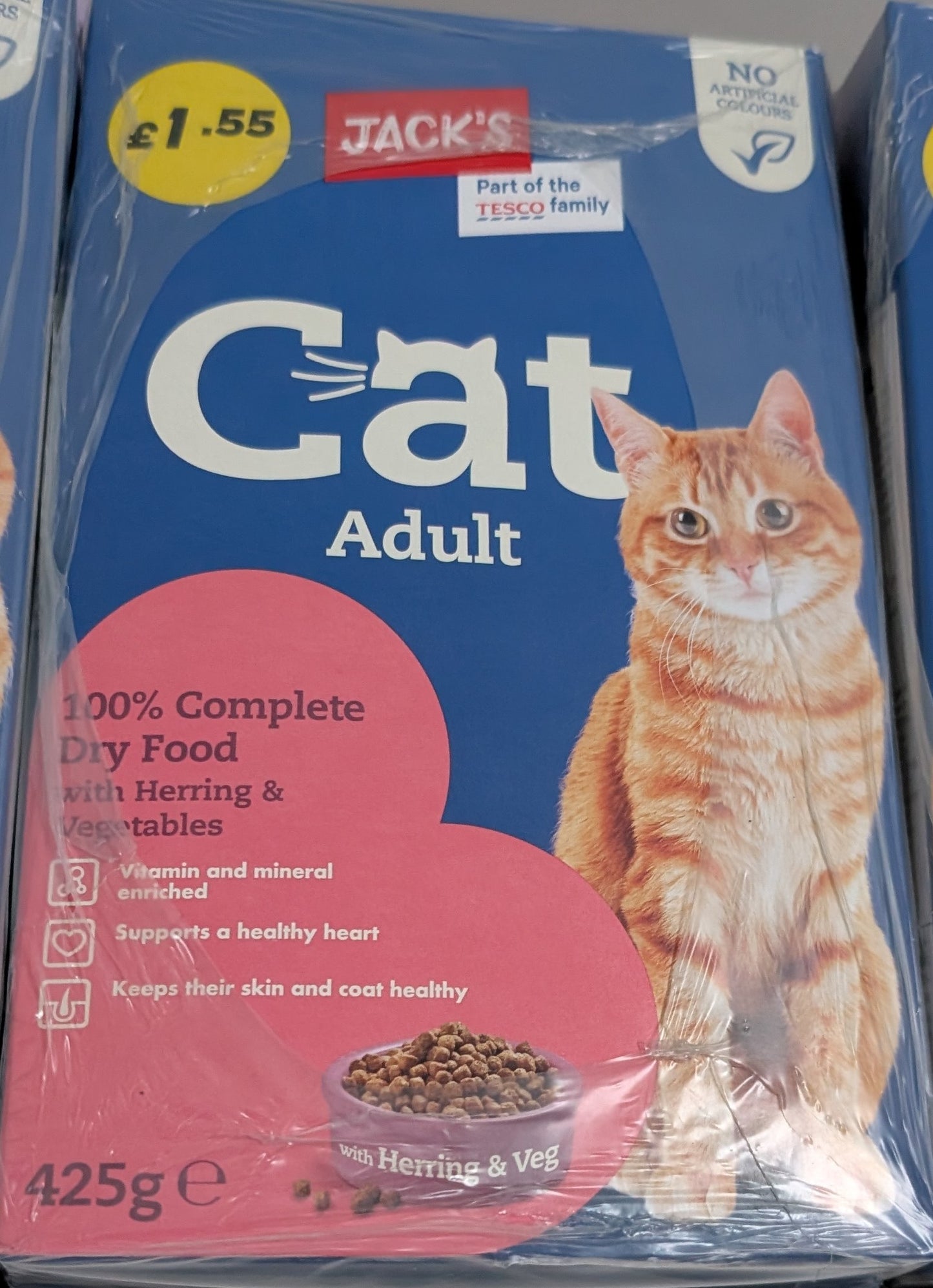 Alimento Seco para Gatos Adultos – Caja Completa (8 x Cajas de 425g)