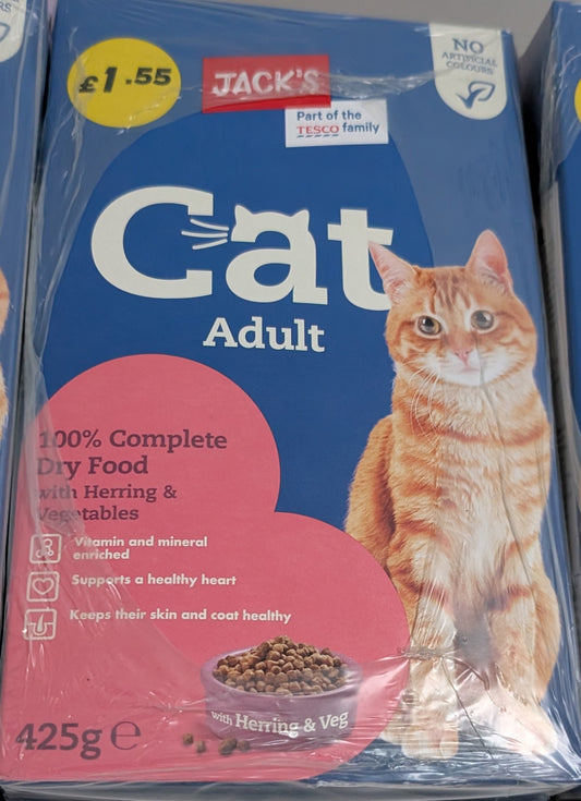 Alimento Seco para Gatos Adultos – Caja Completa (8 x Cajas de 425g)