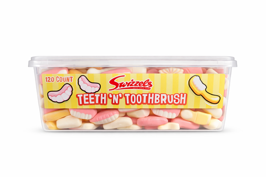 Swizzels Teeth 'n' Toothbrush Gummies – Pick and Mix Retro Sweets