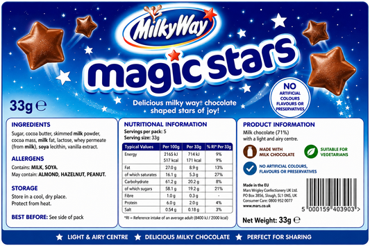 Milky Way Magic Stars box of 36