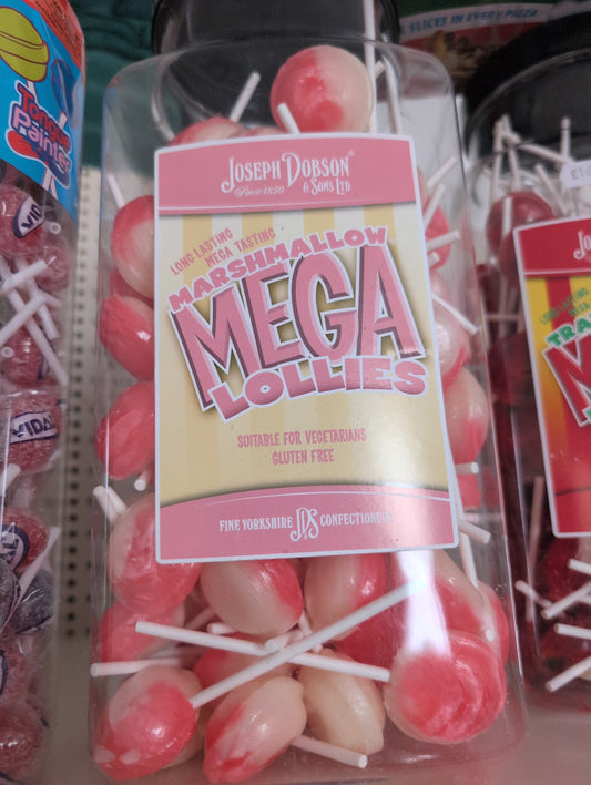 Joseph Dobson Marshmallow Mega Lollies