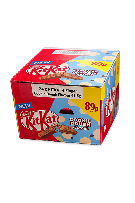 KitKat Cookie Dough Flavour 4-Finger Bars – 24 x 41.5g