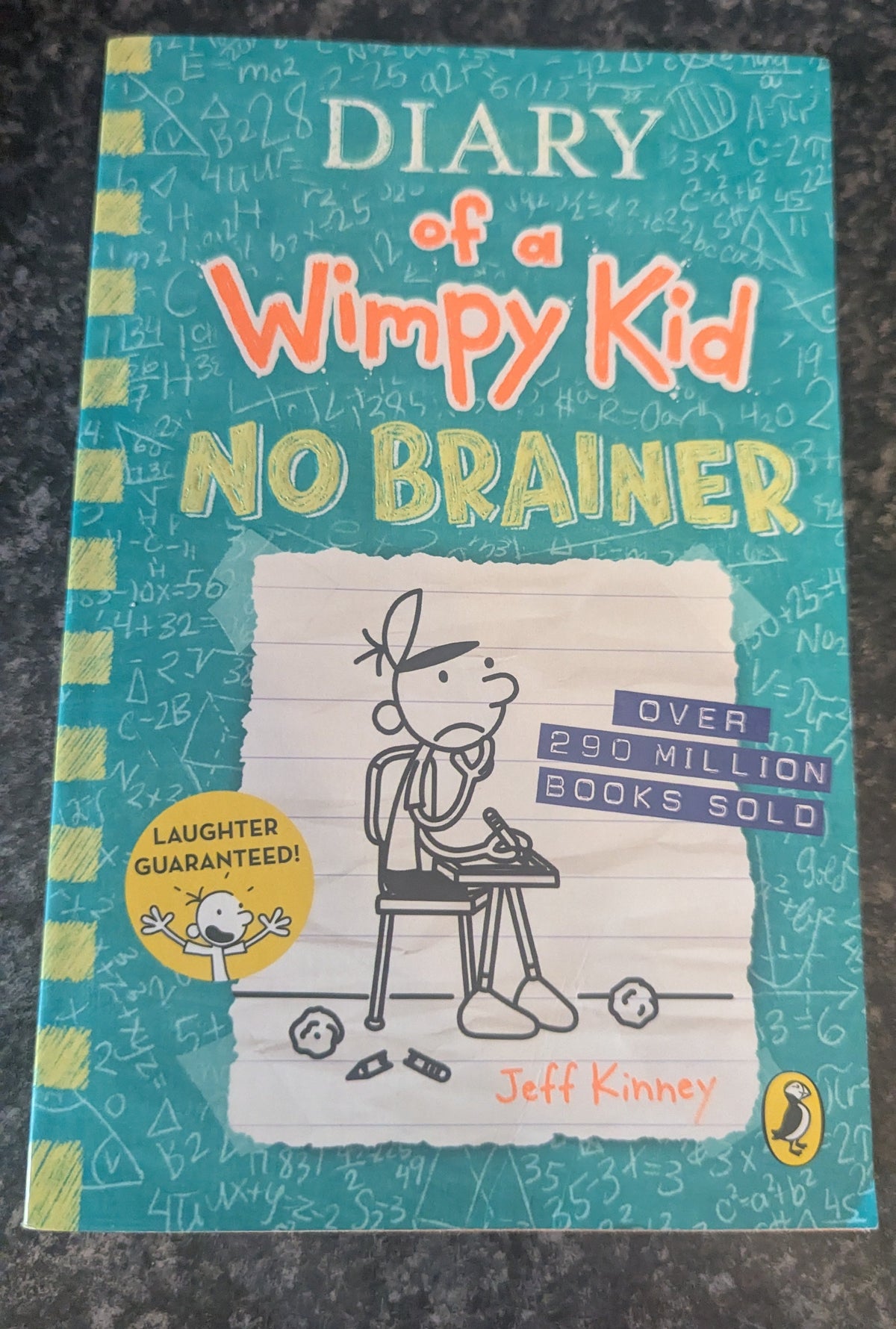 Diary of a Wimpy Kid: No Brainer by Jeff Kinney (Pre-Owned)
