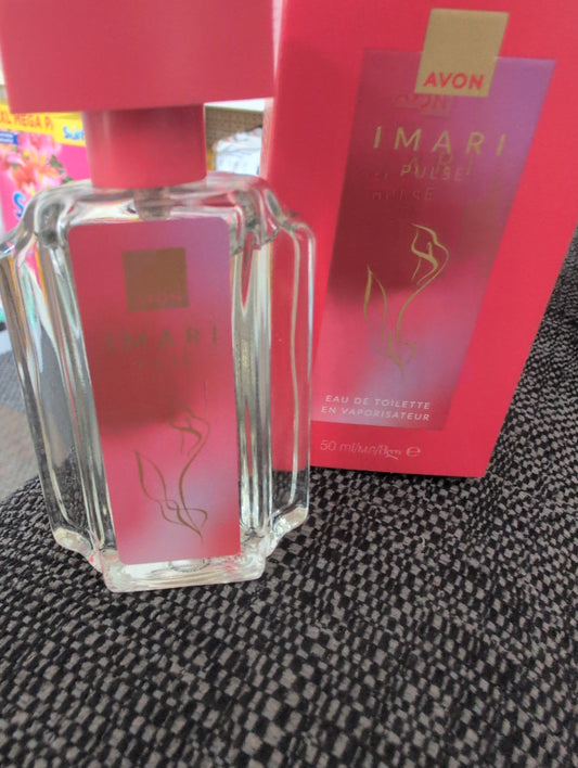 Avon Imari Pulse Eau de Toilette 50ml bottle and box