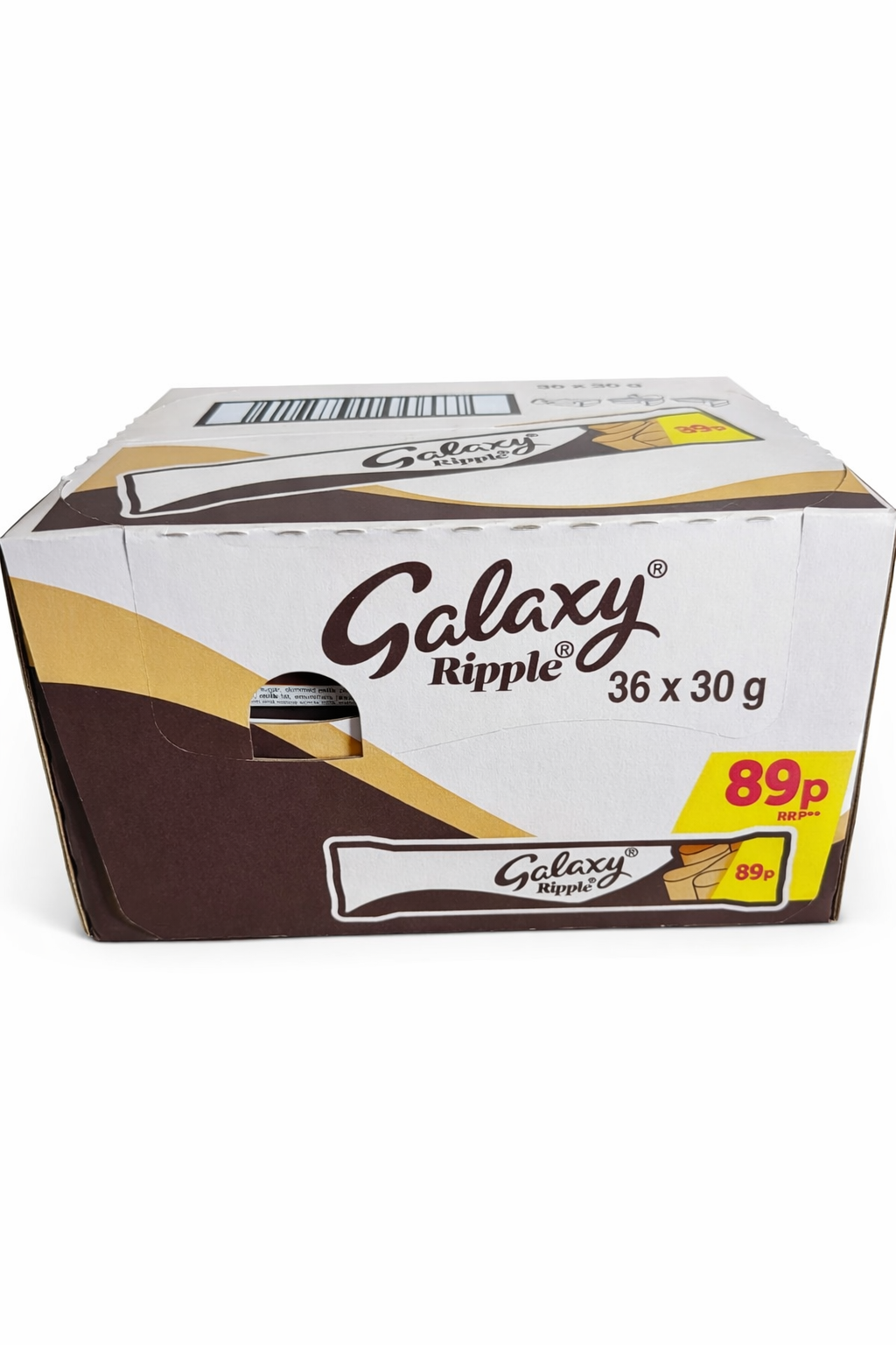 Galaxy Ripple Schokoladenriegel | Karton mit 36 x 30g