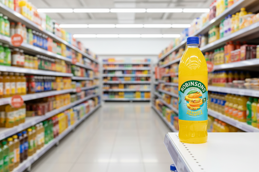 Robinsons Orange & Pineapple Squash 1L – No Added Sugar (Pack of 6)