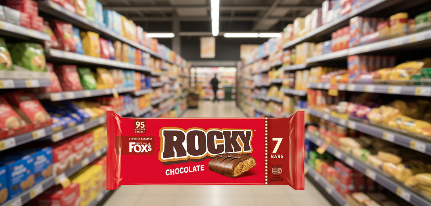 Fox's Rocky Chocolate Bars 36 x 7-Pack (252 Bars) | Bulk Buy