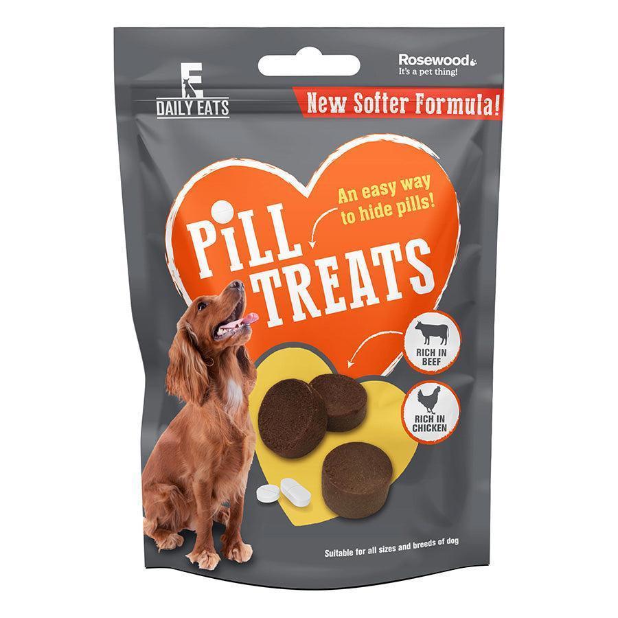 Rosewood Daily Eats Dog Pill Treats 80g - Case of 12