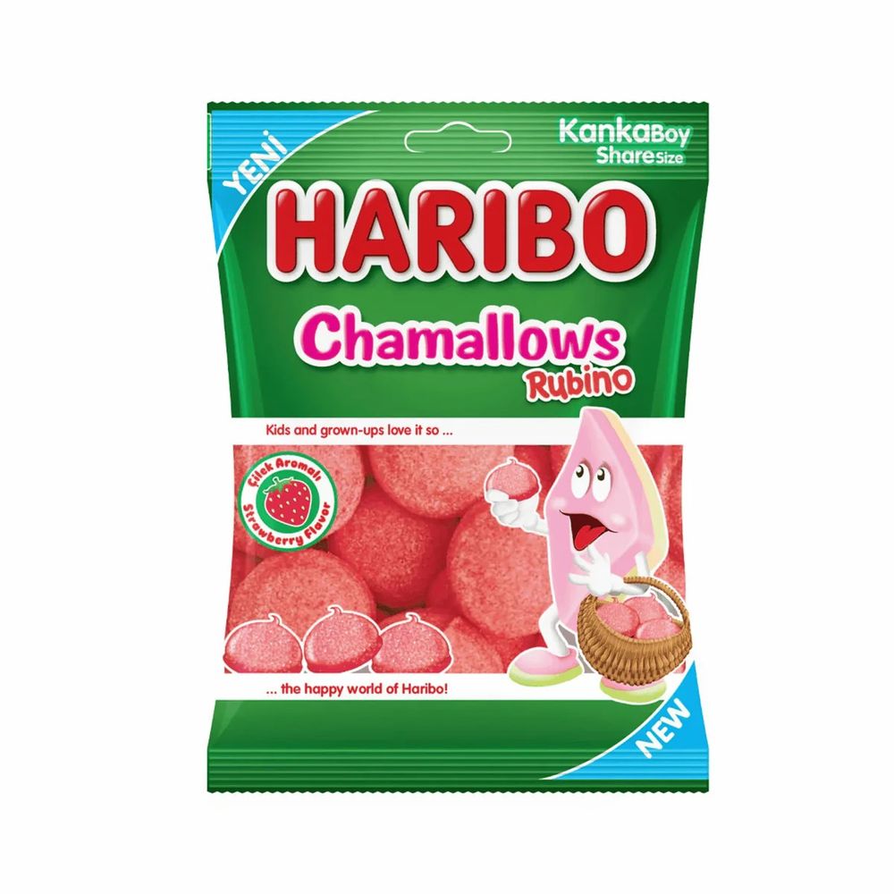 Haribo Marshmallow Rubino (Halal) 70Gr