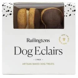 Ruffingtons Dog Eclairs, 2 Pack - Case of 4