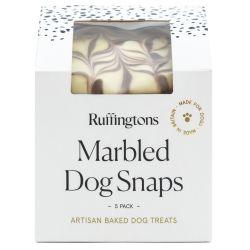 Ruffingtons Marbled Dog Snaps, 5 Pack - Case of 4