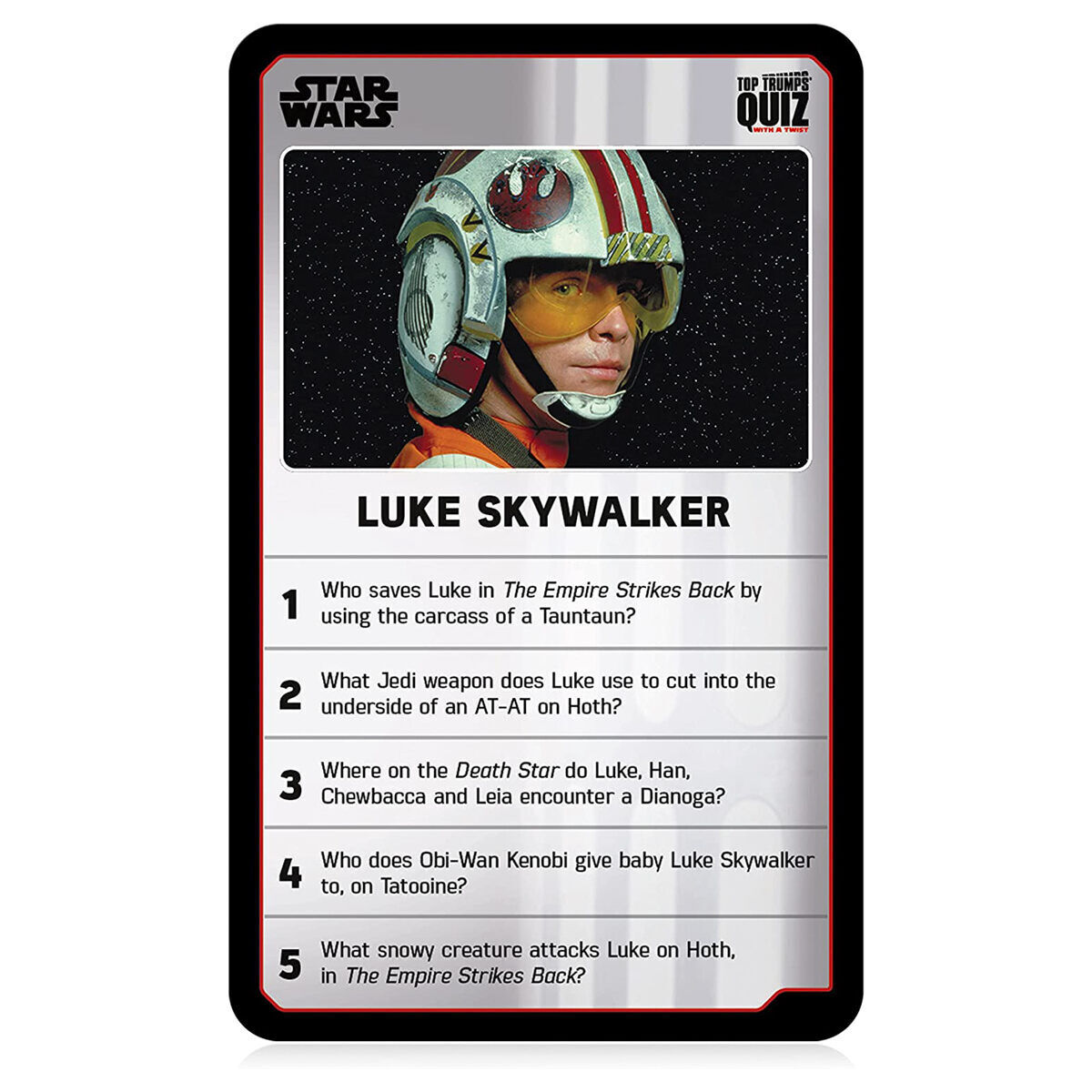 Top Trumps Quiz Star Wars – 500 Questions from The Skywalker Saga