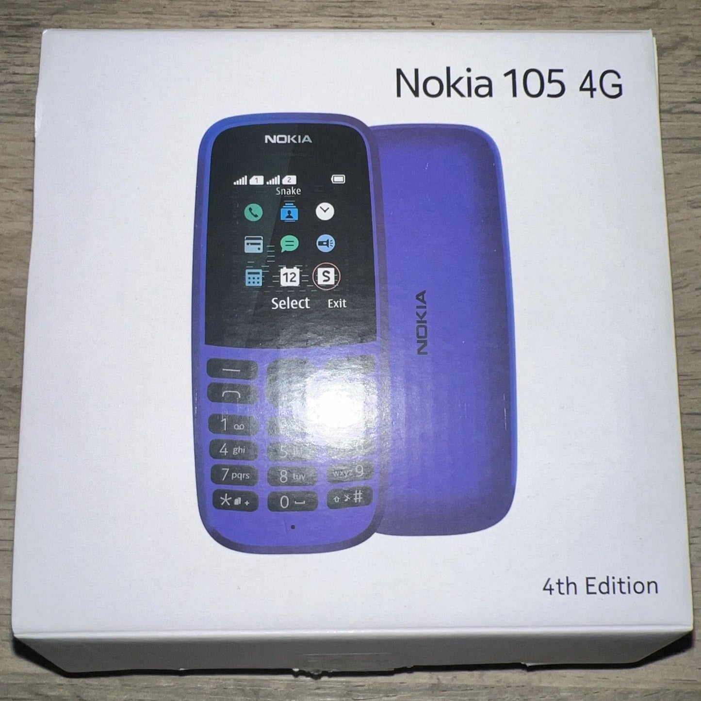 Nokia 105 Dual SIM Unlocked Mobile Phone – Brand New Full Box – Black (Pack of 10)