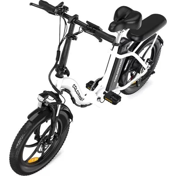Colorway BK6 S Folding Electric Bike | 250W Motor | 50-Mile Range | 20" Commuter E-Bike