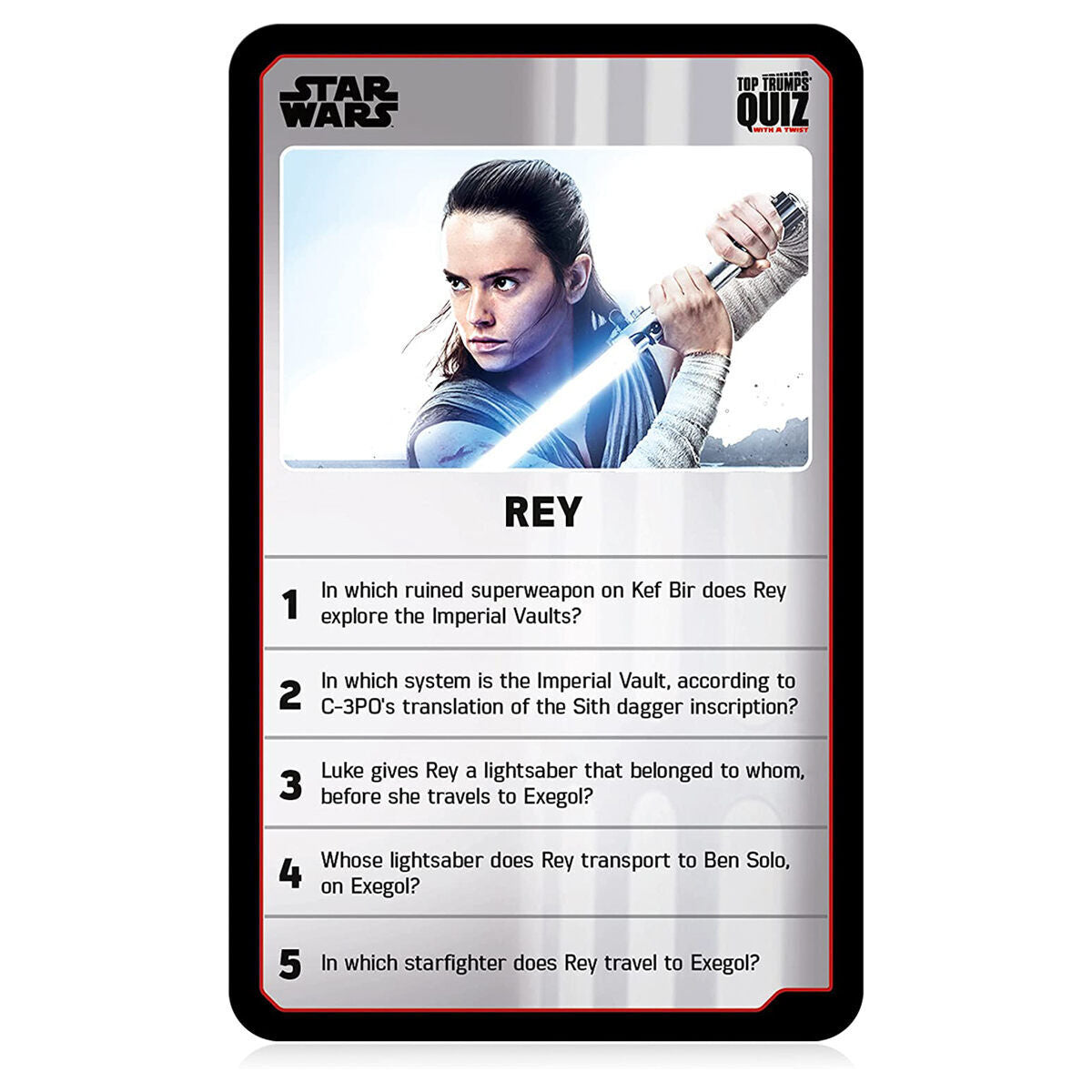 Top Trumps Quiz Star Wars – 500 Questions from The Skywalker Saga