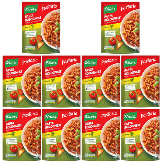 10 x Knorr Pastaria Pasta Boloñesa 160 G