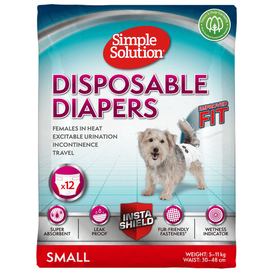 Simple Solution Bitch Disposable Diapers | Pack of 12
