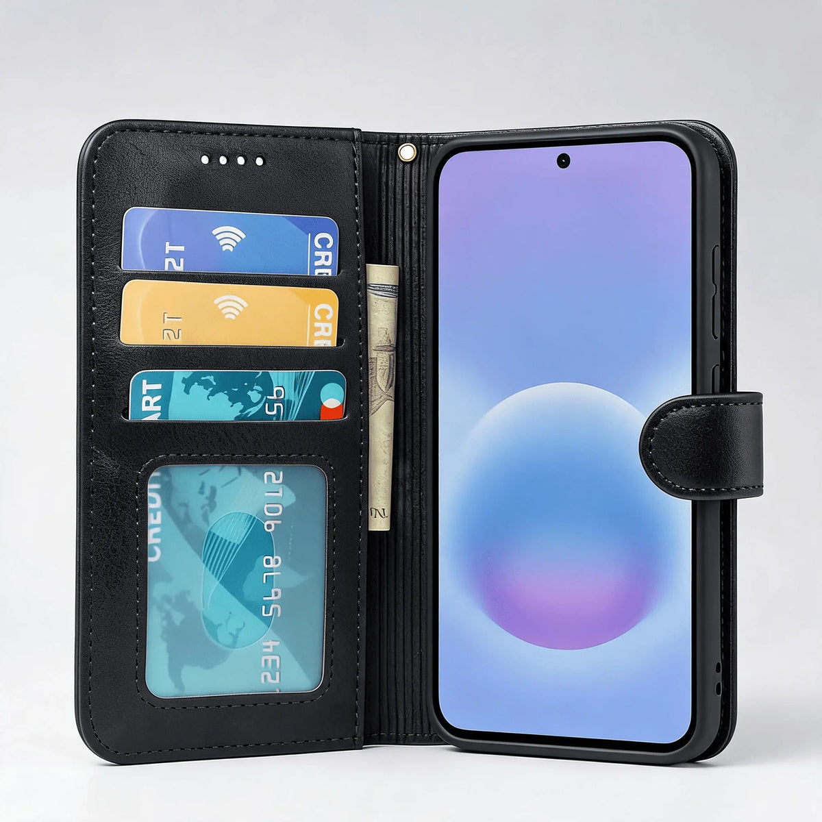 Samsung Galaxy A23 5G Book Flip Case Leather Wallet