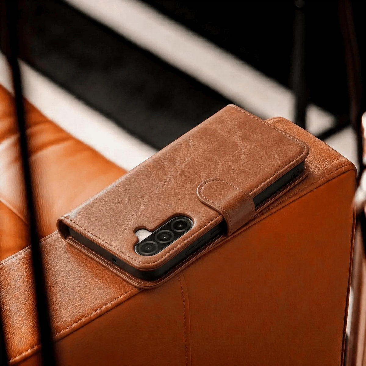 Samsung Galaxy S21 Series Book Flip Case Leather Wallet