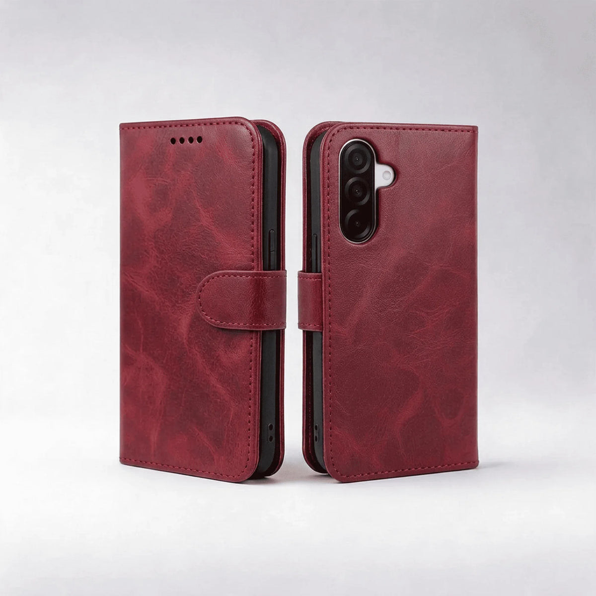 Samsung Galaxy A14 5G Book Flip Case Leather Wallet