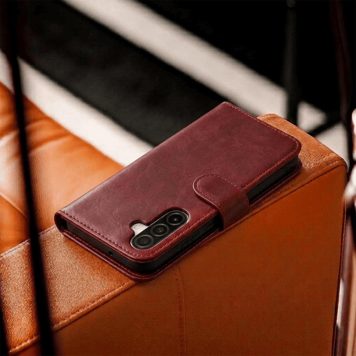 Samsung Galaxy S21 Series Book Flip Case Leather Wallet