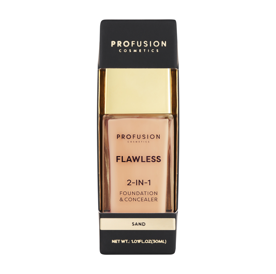 Flawless 2-in-1 Foundation & Concealer by Profusion Cosmetics