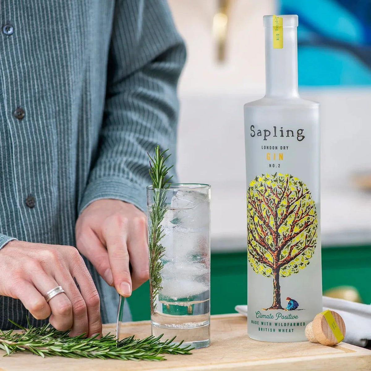 Sapling Climate Positive London Dry Gin, 70cl