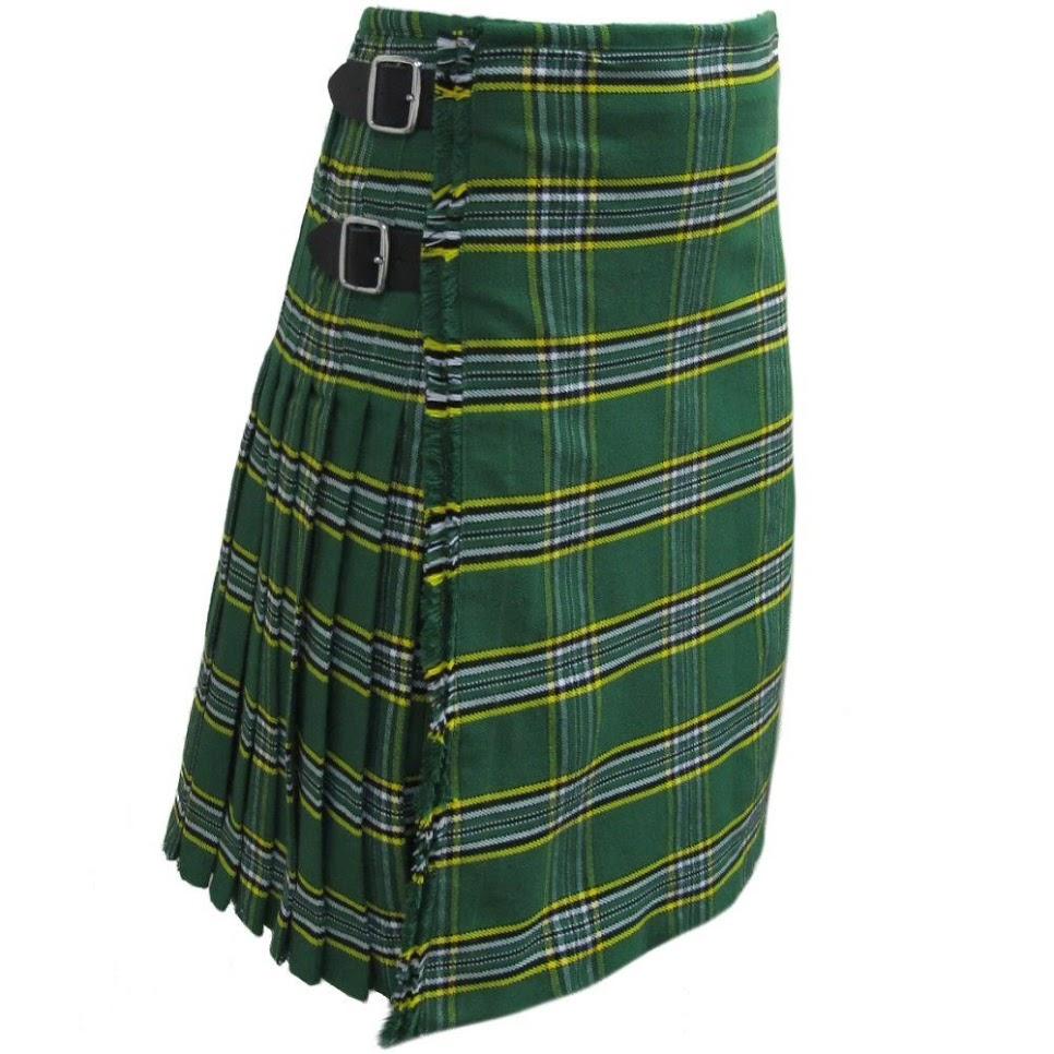 Scottish Men's Kilt Outfits  Professional 8 Yard Tartan Traditional  Highland Dress Tartan Kilt  Set.