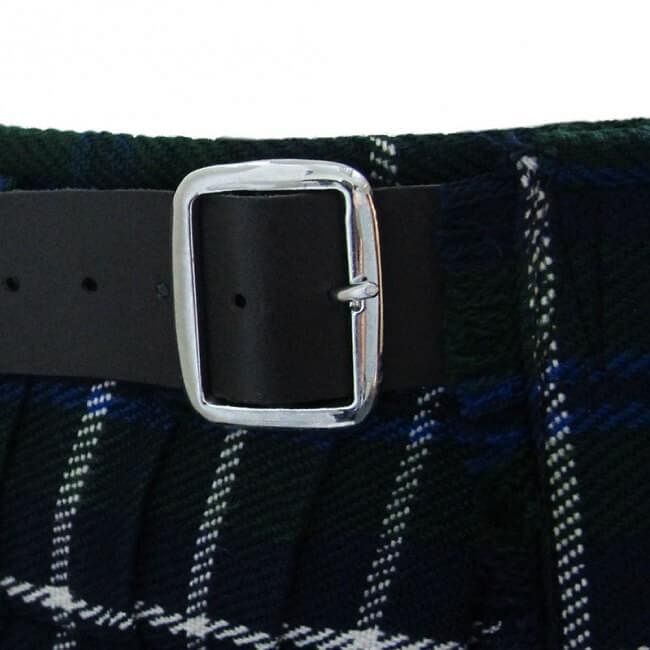 Scottish Men's Kilt Set Sporran, Chain,  Belt, Buckle, Pin Traditional Dress Tartan Kilts