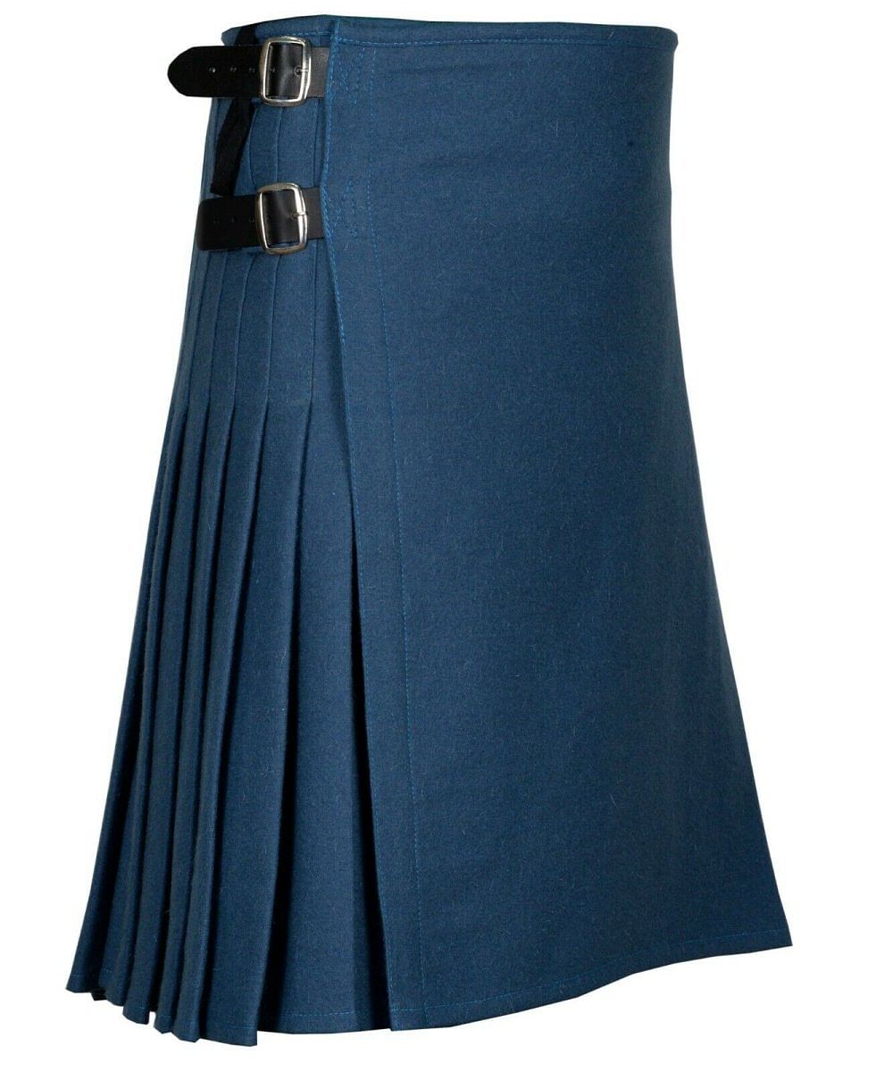 Scottish Men's Traditional 8 Yard Kilt 100% Wool Kilt
