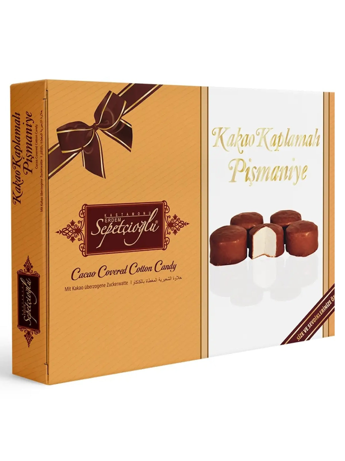 Sepetçioğlu Cocoa Covered Cotton Candy (Pişmaniye) 280g