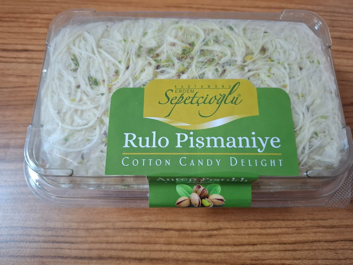 Sepetçioğlu Pistachio Rulo Pişmaniye Cotton Candy 250g