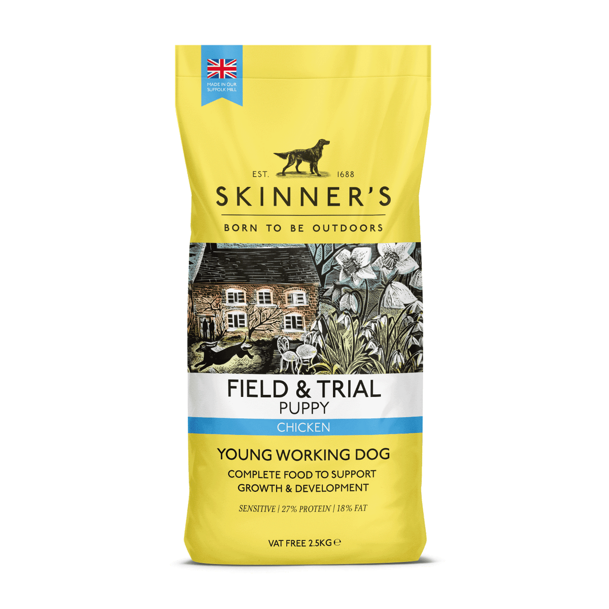 Skinners Field & Trial Puppy Chicken 2.5kg