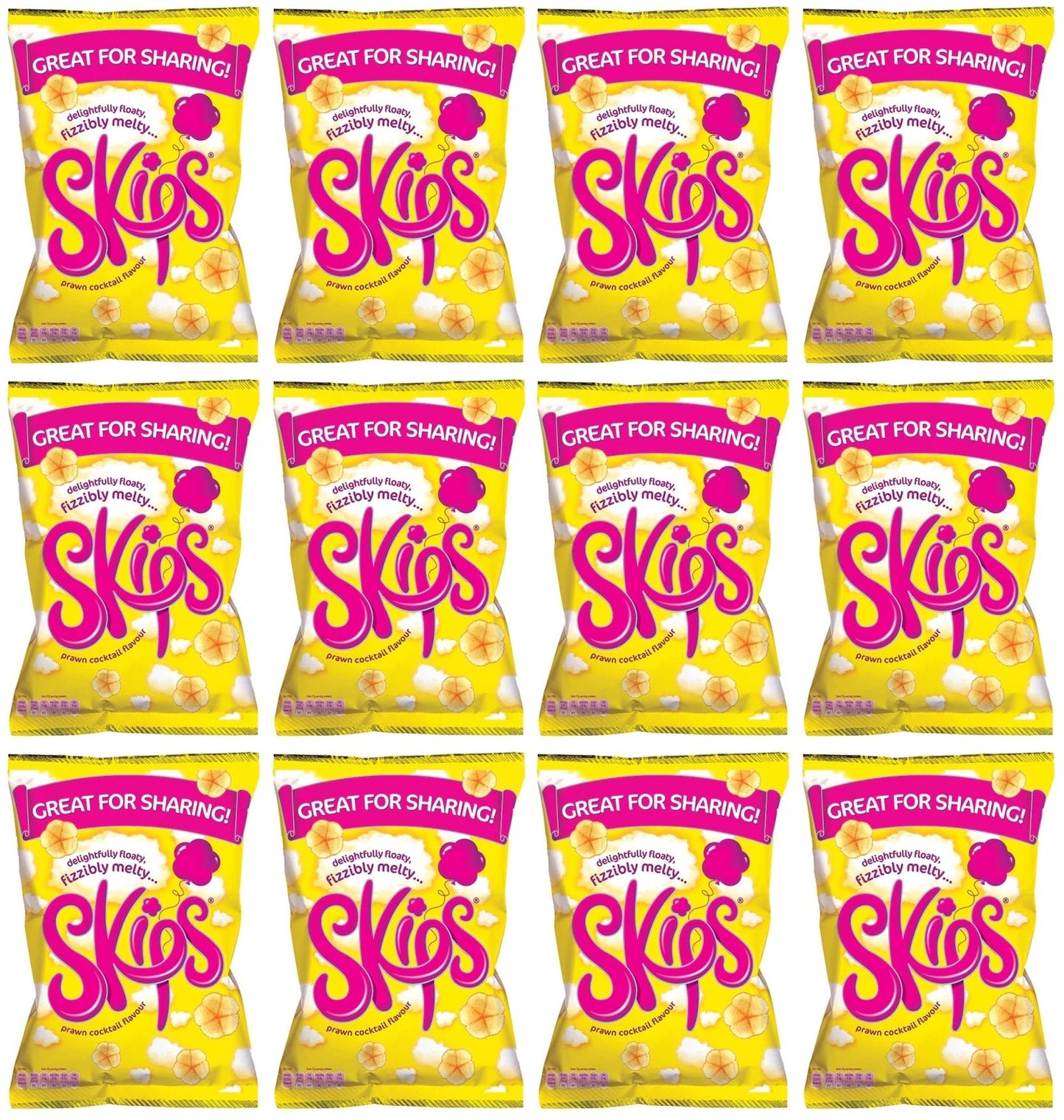 Tayto Skips Prawn Cocktail Crisps Multipack | 12 x 95g