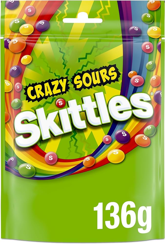 Skittles Wild Berry and Tropical Flavour Mash-Ups Candy 204 g