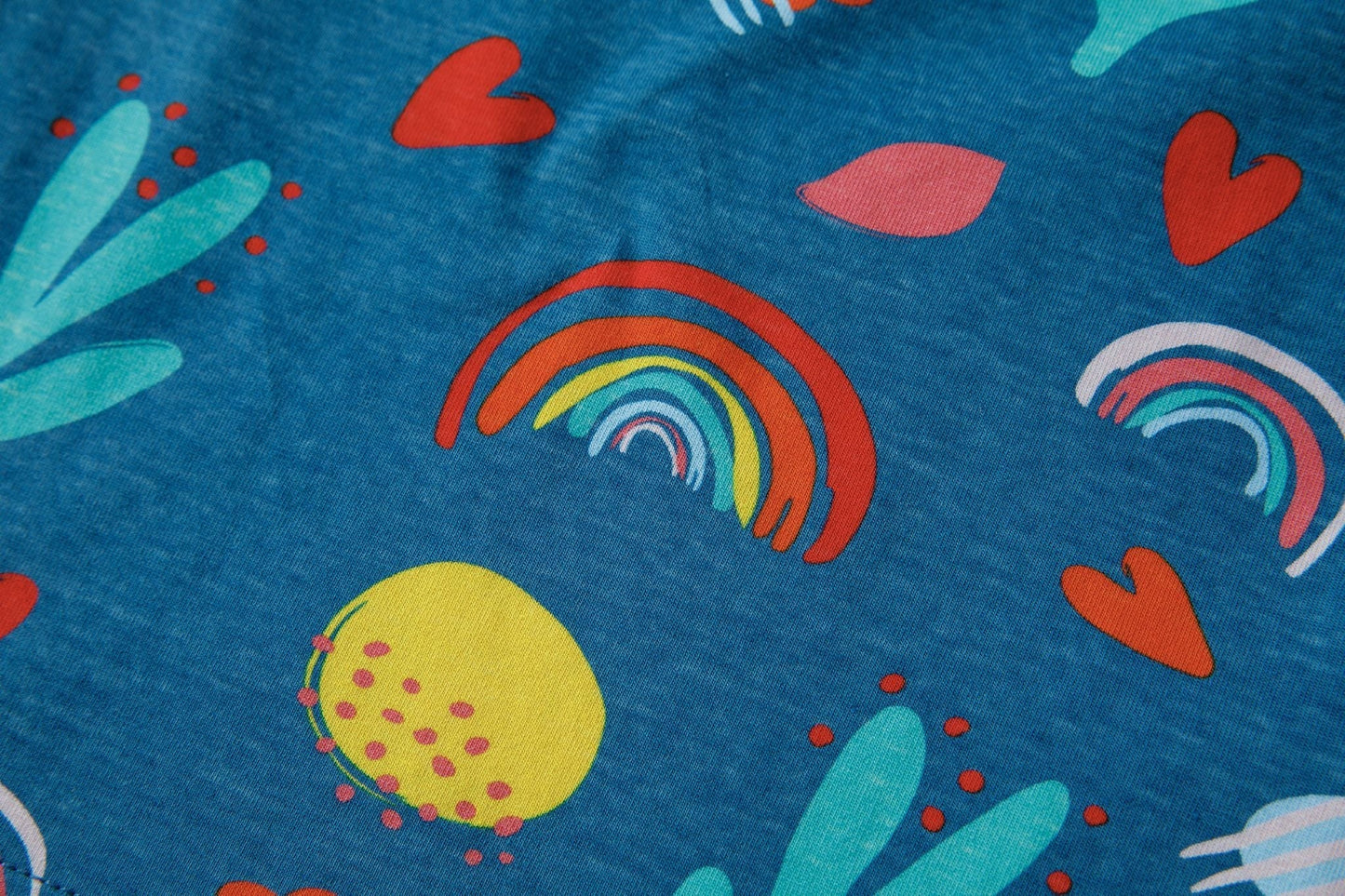Rainbow Children's Top | Soft Cotton | Ages 0-6 Years