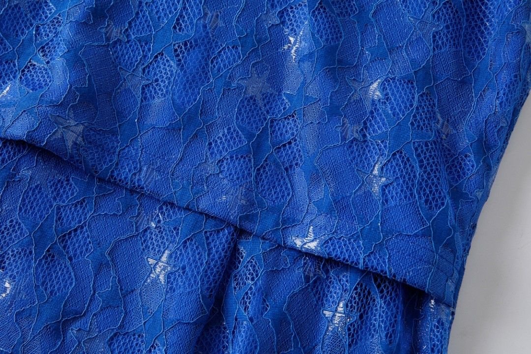 Stillkleid Marineblau mit Sternen – Limitierte Auflage