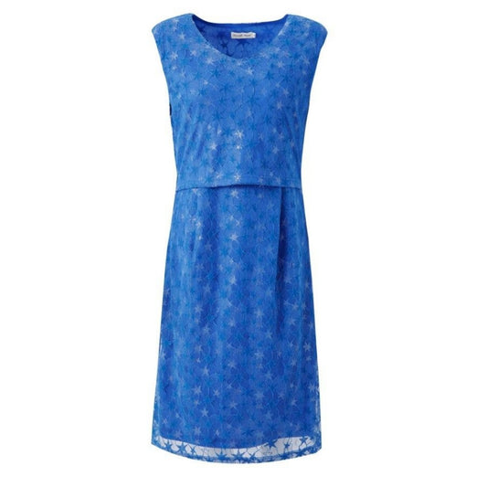 Navy Star Breastfeeding Dress - Limited Edition