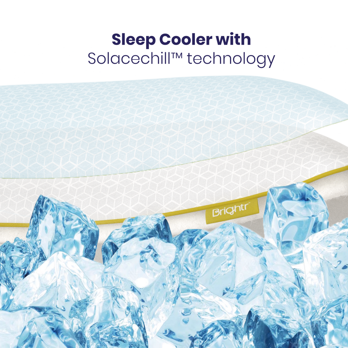Brightr® Stella Hybrid Neck Support pillow